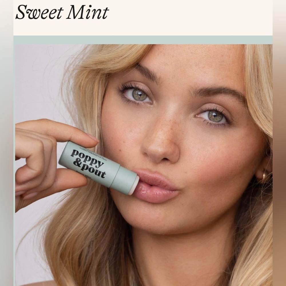 poppy & pout🍃Sweet Mint Lip Care Duo🍃best seller🍃Allure 2025 Beauty Winner🍃